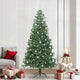 VidaXL Sapin de Noël avec 300 LED avec PVC vert standard 240 cm
