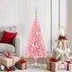 VidaXL Sapin de Noël avec 150 LED avec PVC rose standard 120 cm