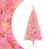 VidaXL Sapin de Noël avec 150 LED avec PVC rose standard 150 cm