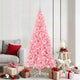VidaXL Sapin de Noël avec 300 LED avec PVC rose standard 180 cm