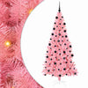 VidaXL Sapin de Noël avec 300 LED avec PVC rose standard 210 cm