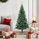 Vidaxx sapin de Noël artificiel illuminé vert 150 cm PVC et métal