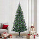 Vidaxx sapin de Noël artificiel illuminé vert 240 cm PVC et métal