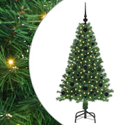 Vidaxx sapin de Noël artificiel vert 120 cm PVC et acier et plastique - afbeelding 2