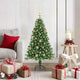 Vidaxx sapin de Noël artificiel vert 120 cm PVC et acier et plastique