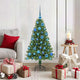 Vidaxx sapin de Noël artificiel vert 120 cm PVC et acier et plastique
