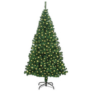 Vidaxx sapin de Noël artificiel vert 180 cm PVC et acier et plastique - afbeelding 3