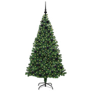 Vidaxx sapin de Noël artificiel vert 180 cm PVC et acier et plastique - afbeelding 3