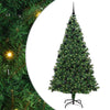 Vidaxx sapin de Noël artificiel vert 210 cm PVC et acier et plastique