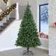 Vidaxx sapin de Noël artificiel vert 240 cm PVC et acier et plastique