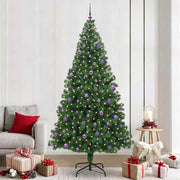 Vidaxx sapin de Noël artificiel vert 240 cm PVC et acier et plastique - afbeelding 1