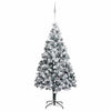 Vidaxx sapin de Noël artificiel avec 300 LED blanc 180 cm PVC et acier et plastique