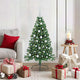 Vidaxx sapin de Noël artificiel illuminé avec 150 LED vert 120 cm PVC