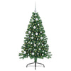 Vidaxx sapin de Noël artificiel illuminé avec 150 LED vert 120 cm PVC