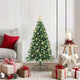 Vidaxx sapin de Noël artificiel illuminé avec 150 LED vert 120 cm PVC