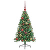 Vidaxx sapin de Noël artificiel illuminé avec 150 LED vert 120 cm PVC