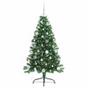 Vidaxx sapin de Noël artificiel illuminé avec 150 LED vert 150 cm PVC