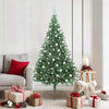 Vidaxx sapin de Noël artificiel illuminé avec 300 LED vert 180 cm PVC