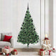 Vidaxx sapin de Noël artificiel illuminé avec 300 LED vert 210 cm PVC
