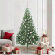 Vidaxx sapin de Noël artificiel illuminé avec 300 LED vert 210 cm PVC