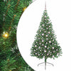 Vidaxx sapin de Noël artificiel illuminé avec 300 LED vert 210 cm PVC