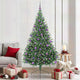 Vidaxx sapin de Noël artificiel illuminé avec 300 LED vert 210 cm PVC