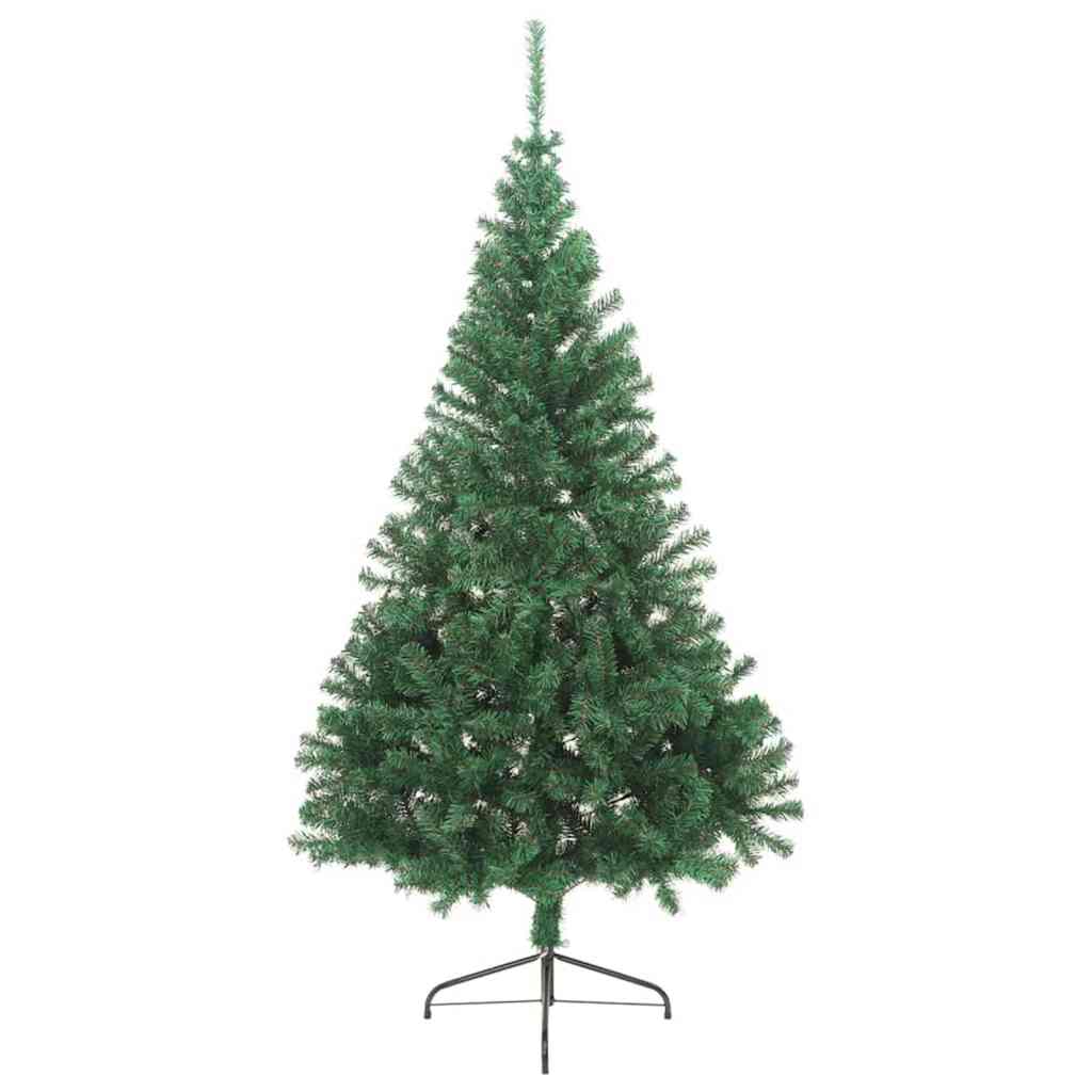 Vidaxx sapin de Noël artificiel illuminé avec 300 LED vert 240 cm PVC