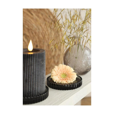 Ideas for seasons bols en verre gris lot de 4 ø10cm