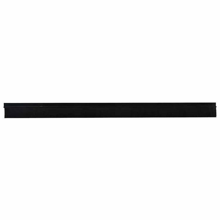 Vidaxx brosses de porte auto-adhésives 6 pcs noir 100 cm alliage d'aluminium
