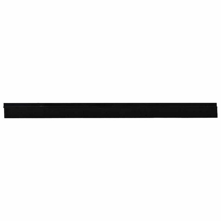 Vidaxx brosses de porte auto-adhésives 6 pcs noir 100 cm alliage d'aluminium