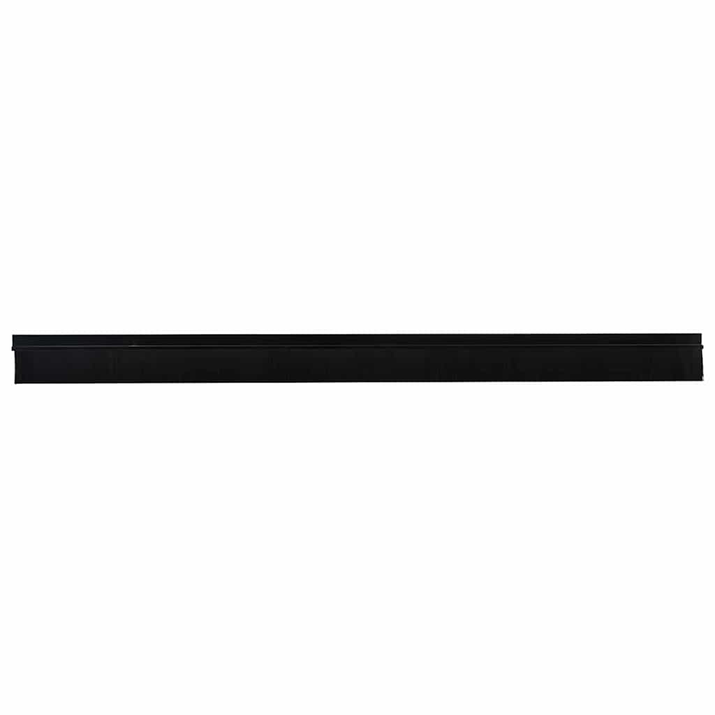 Vidaxx brosses de porte autocollantes 12 pcs noir 100 cm