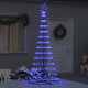 VidaXL Sapin de Noël LED avec 295 LED avec métal bleu standard 250 cm