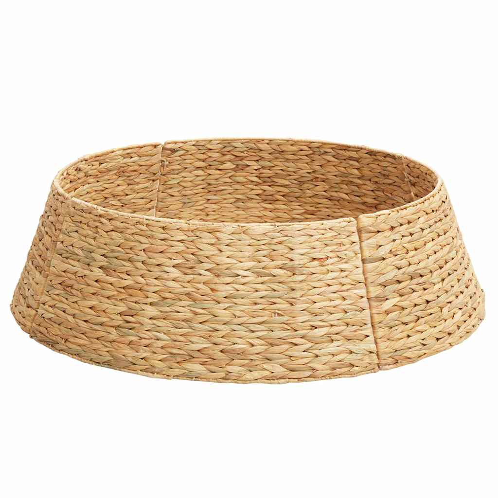 Vidaxx Collier de sapin de Noël marron 90 x 90 x 28 cm jacinthe d'eau