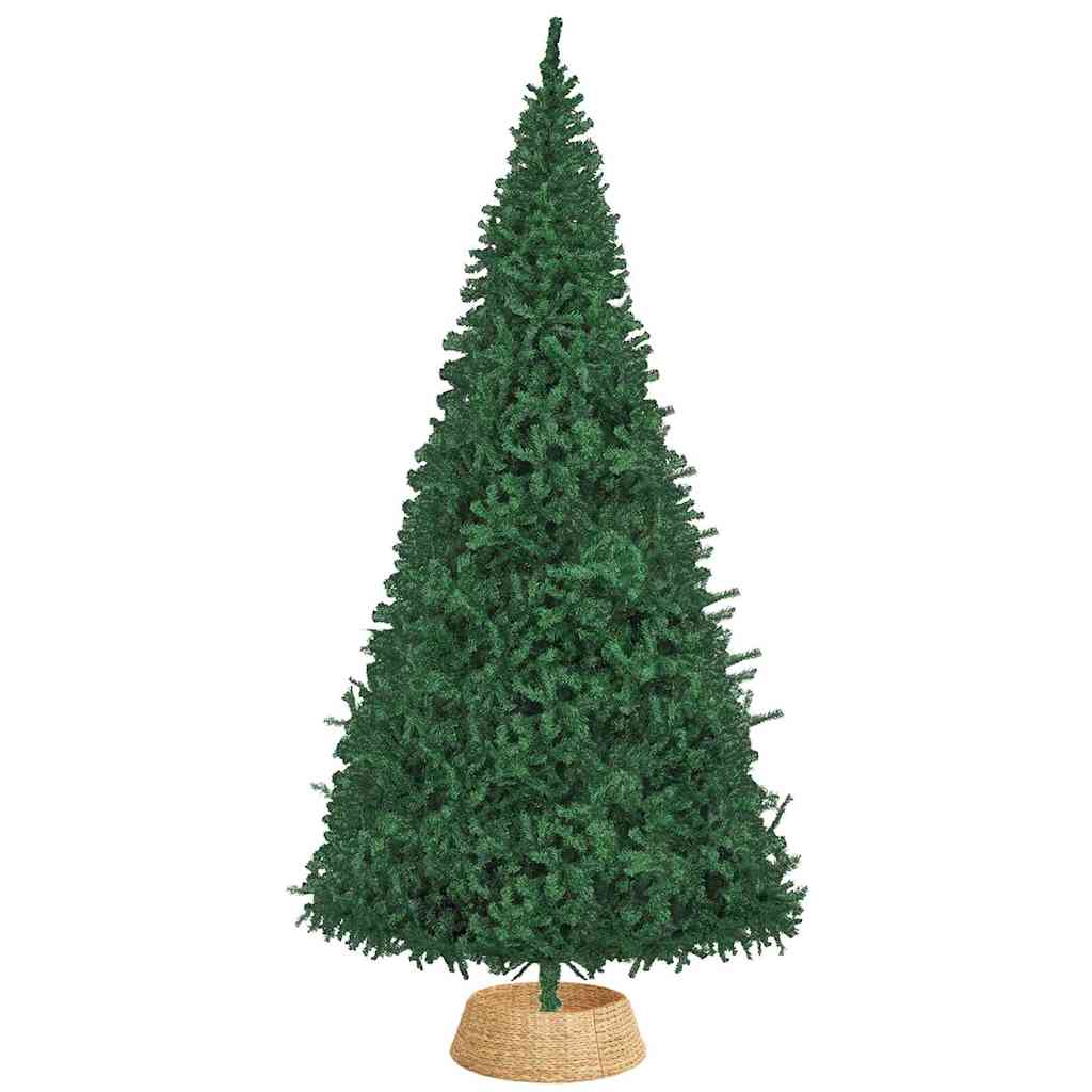 Vidaxx Collier de sapin de Noël marron 90 x 90 x 28 cm jacinthe d'eau