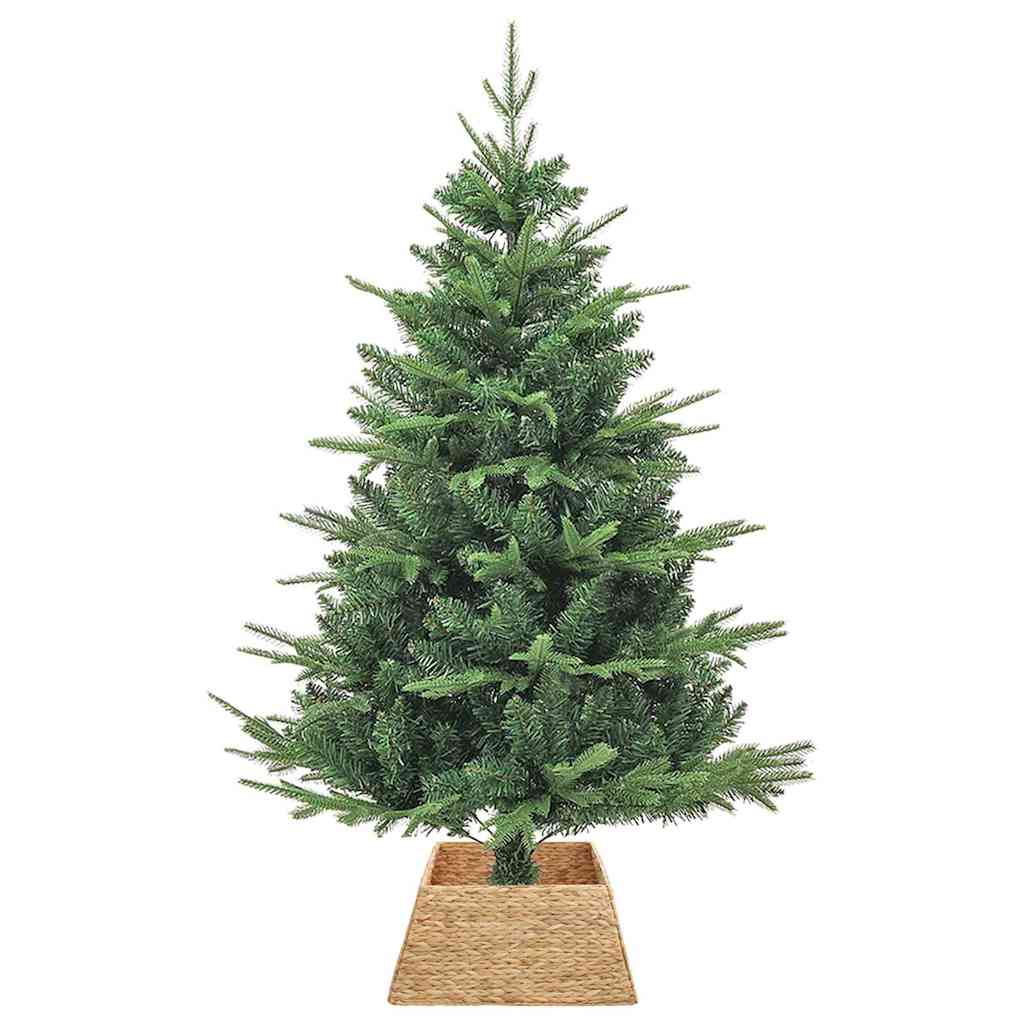 Vidaxx Collier de sapin de Noël marron 50 x 50 x 25 cm jacinthe d'eau