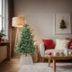 Vidaxx Collier de sapin de Noël blanc 60 x 60 x 28 cm jacinthe d'eau