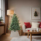 Vidaxx Collier de sapin de Noël blanc 70 x 70 x 28 cm jacinthe d'eau