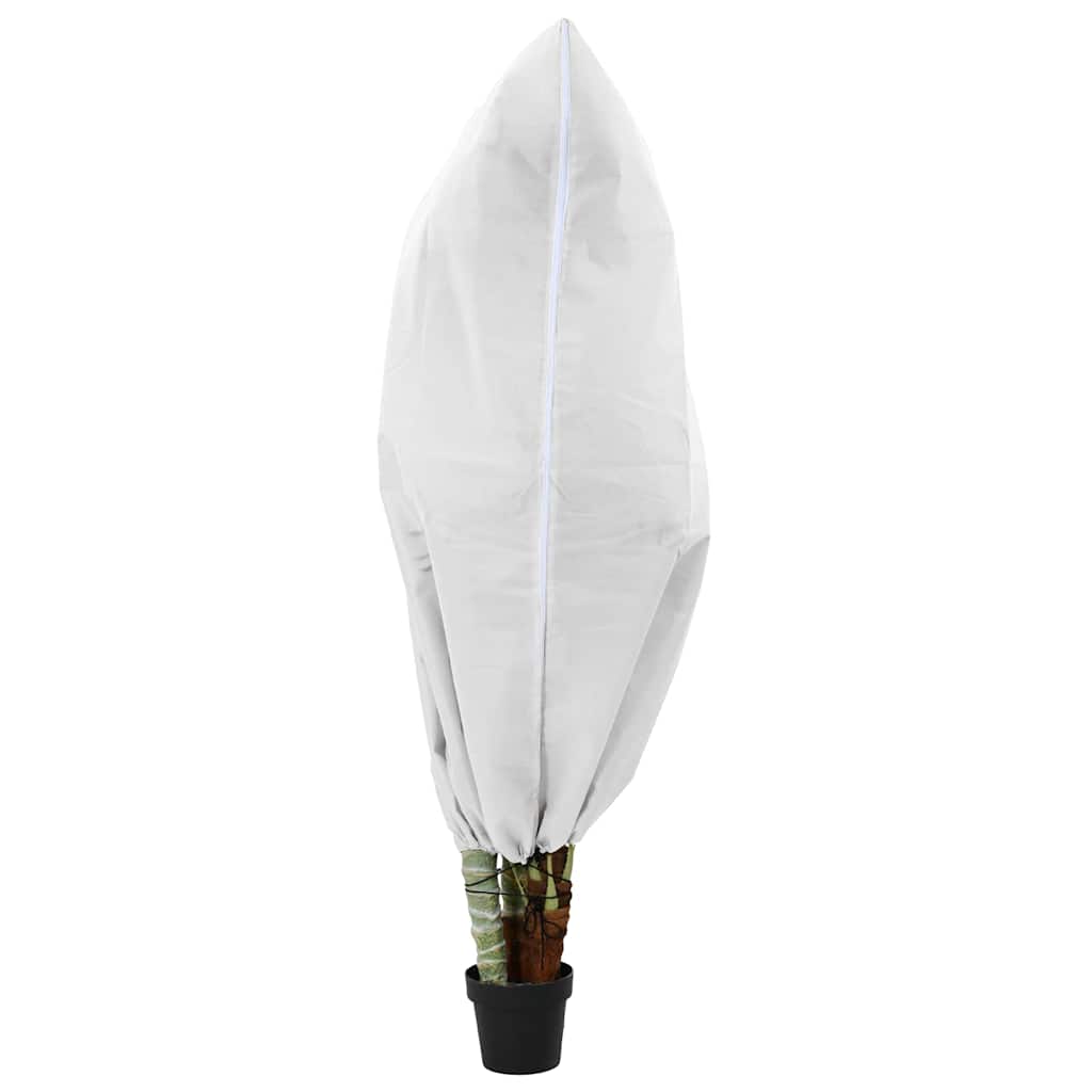 VidaXL housses en polaire pour plantes antigel 5 pièces blanc 1,55 x 1 m