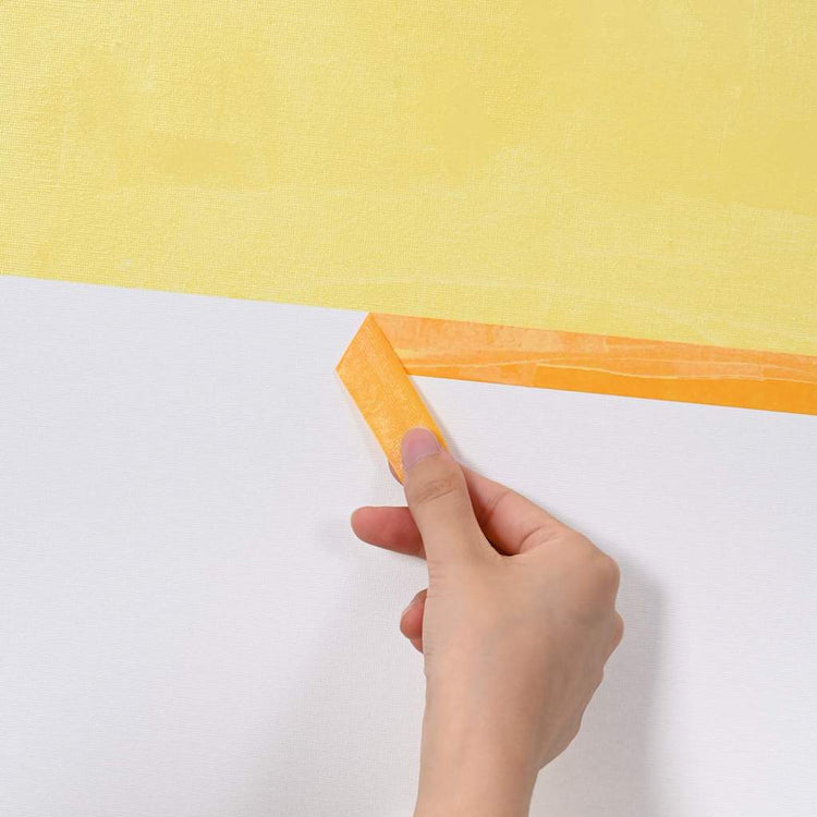 VidaXL rubans pour masque de peinture 24 pcs jaune 19 mm x 50 m papier