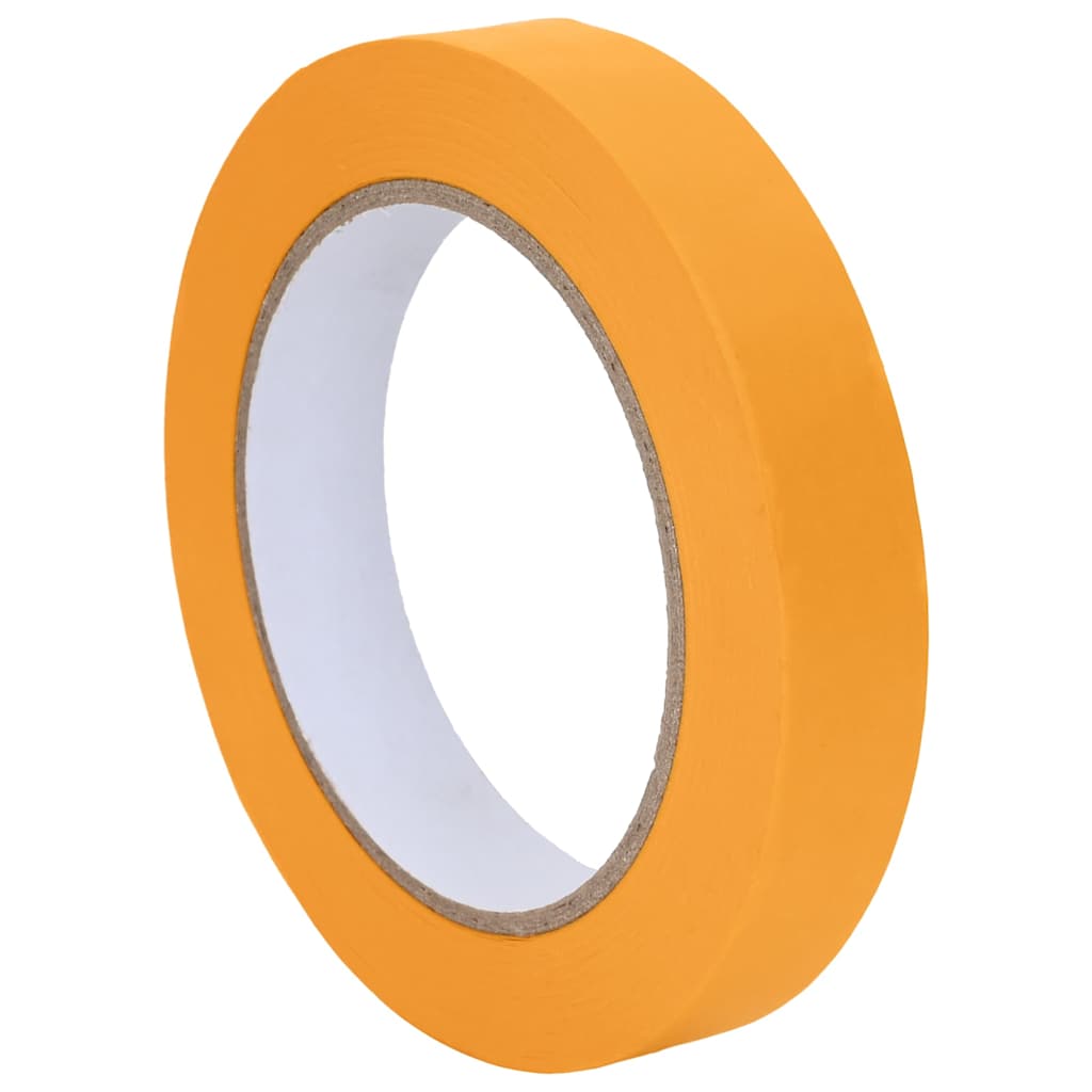 VidaXL rubans pour masque de peinture 50 pcs jaune 19 mm x 50 m papier