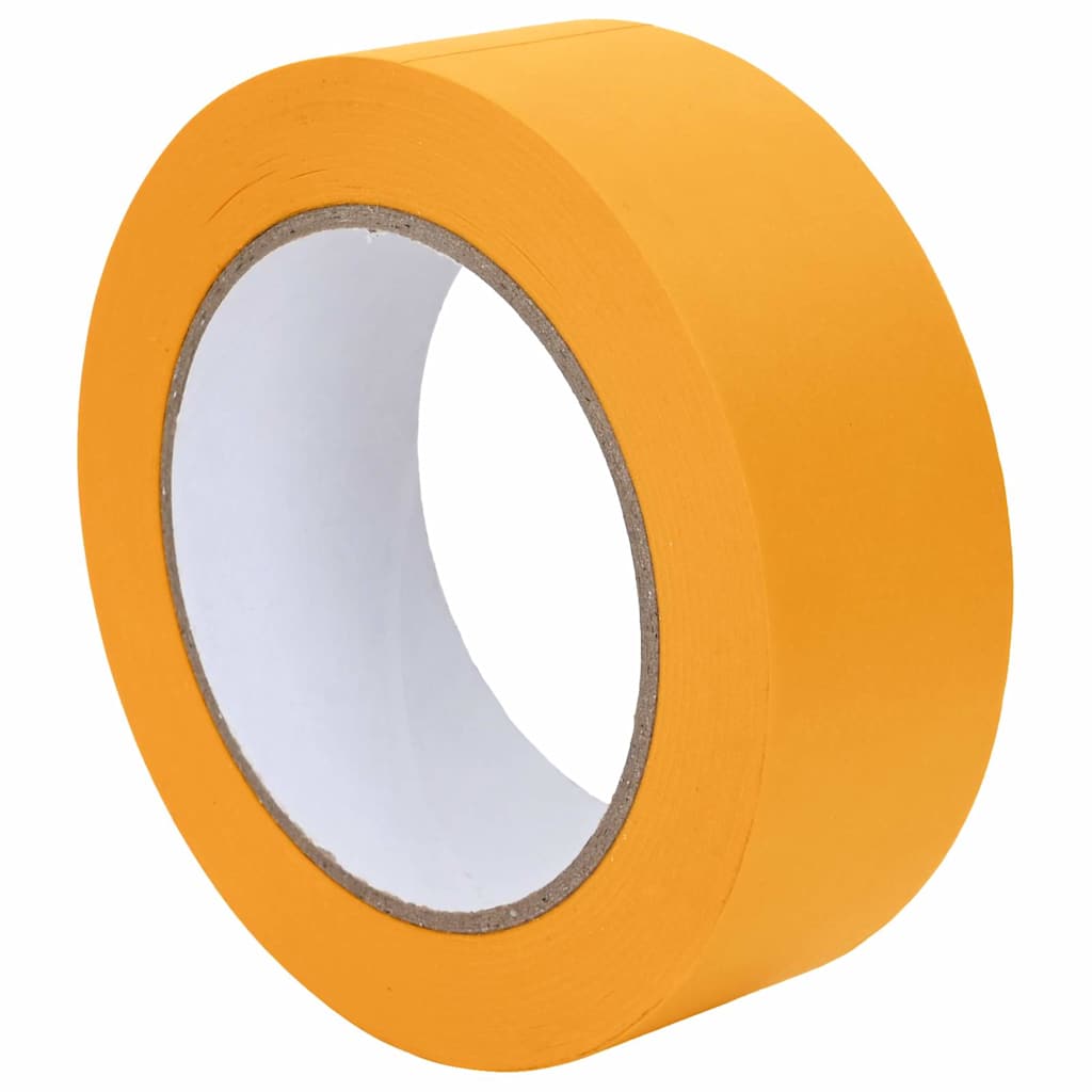VidaXL rubans pour masque de peinture 50 pcs jaune 38 mm x 50 m papier
