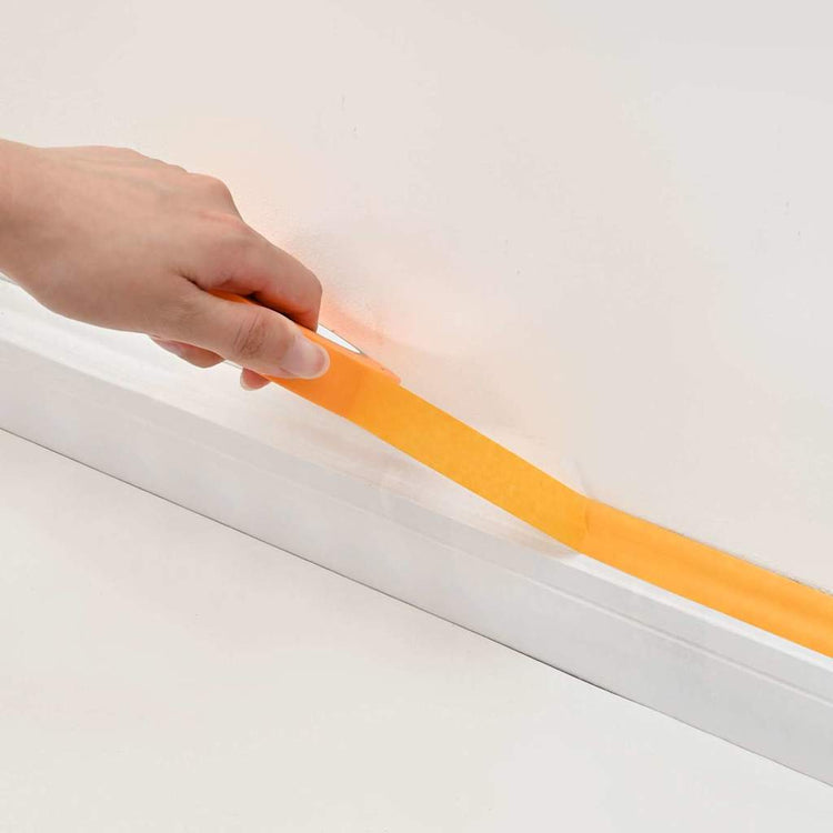 VidaXL rubans de masquage peinture 6 pcs jaune 50mm x 50m papier