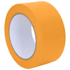 VidaXL rubans pour masque de peinture 12 pcs jaune 50 mm x 50 m papier