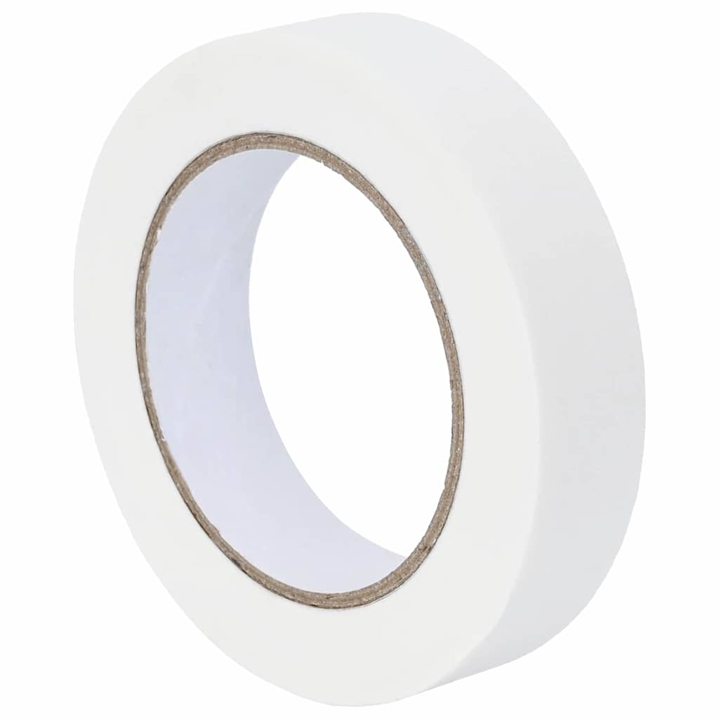 VidaXL rubans de masquage peinture 24 pcs blanc 25mm x 50m papier