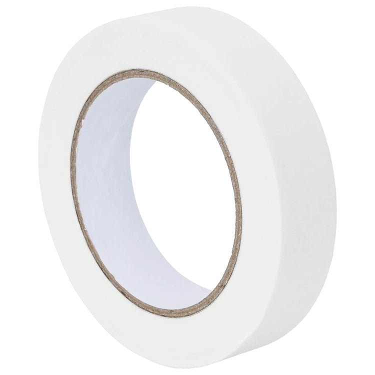 VidaXL rubans de masquage peinture 50 pcs blanc 25mm x 50m papier