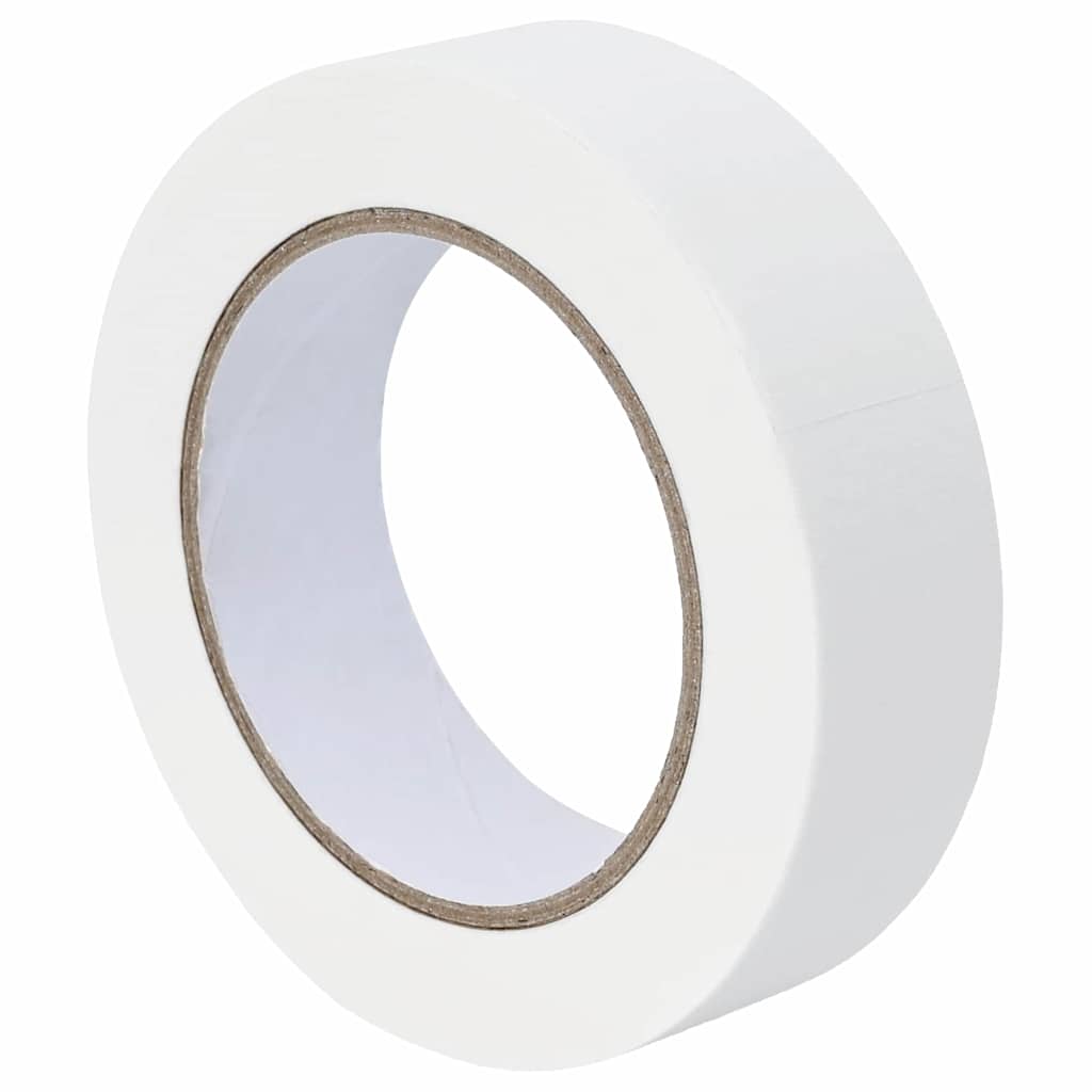 VidaXL rubans de masquage peinture 12 pcs blanc 30mm x 50m papier