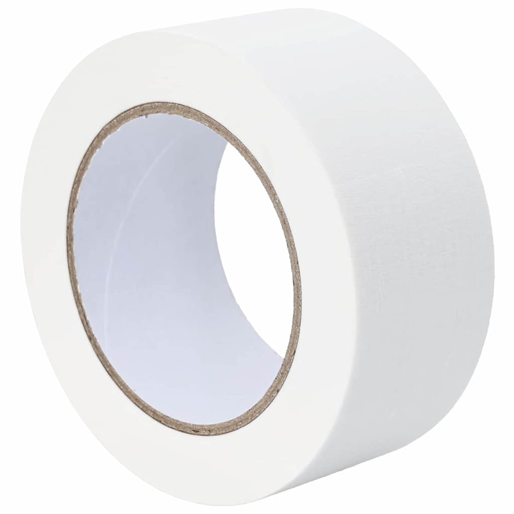VidaXL rubans de masquage peinture 24 pcs blanc 50mm x 50m papier