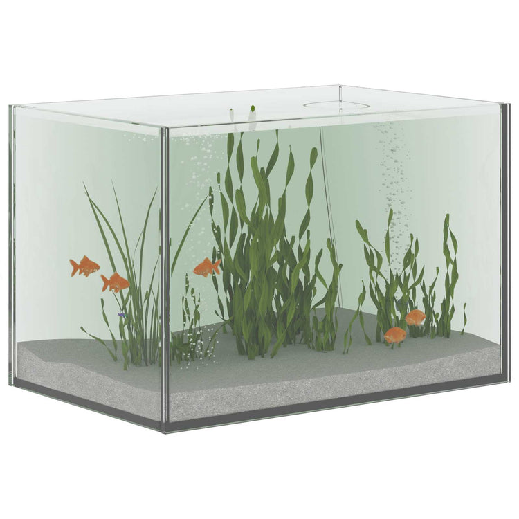 Vidaxx aquarium avec rangement transparent 30 x 20 x 20 cm verre