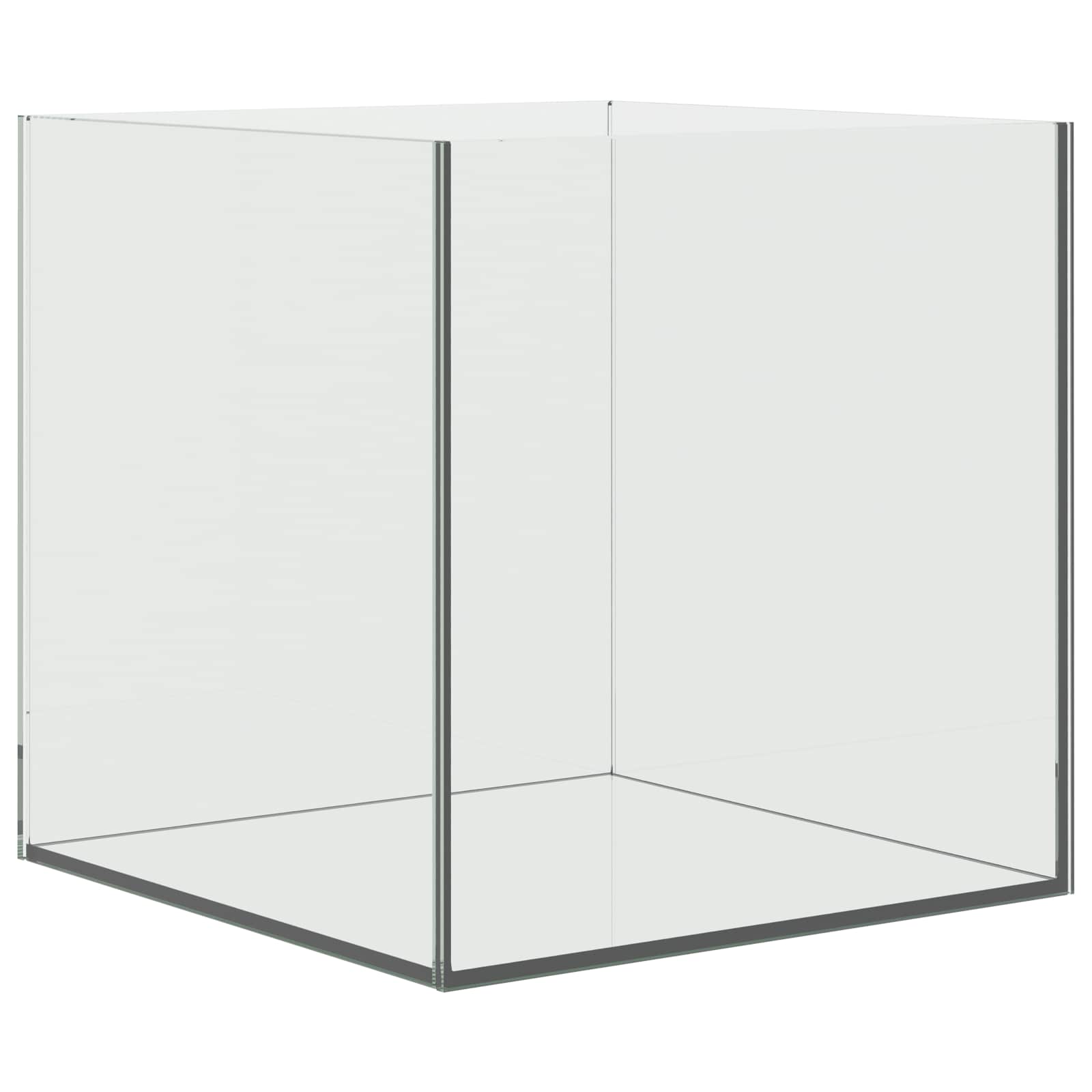 Vidaxx aquarium avec rangement transparent 30 x 30 x 30 cm verre