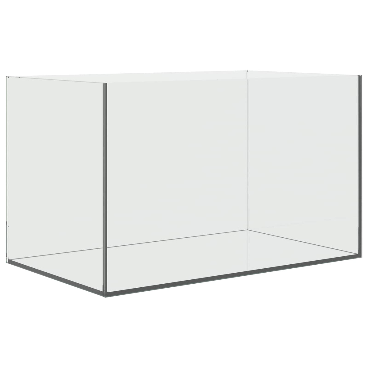Vidaxx aquarium avec rangement transparent 50 x 30 x 30 cm verre